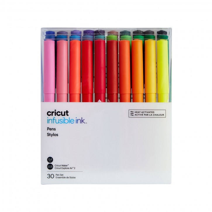 Cricut Infusible Ink Pen Set 0,4 mm - 30 Stifte im Set
