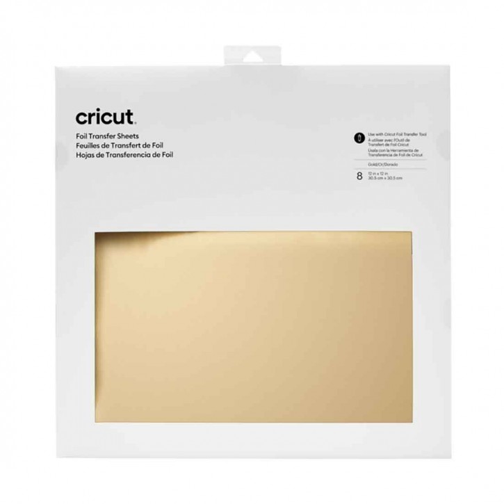 Cricut Foil Transfer Sheets 12 x 12" Gold