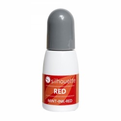 Silhouette Mint Stempel Farbe Rot 5 ml