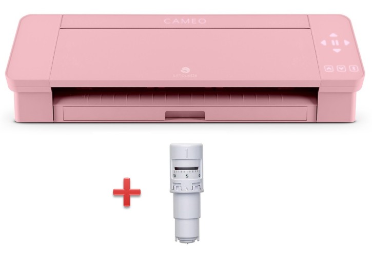 SILHOUETTE CAMEO® 4 PINK mit Extra AutoMesser
