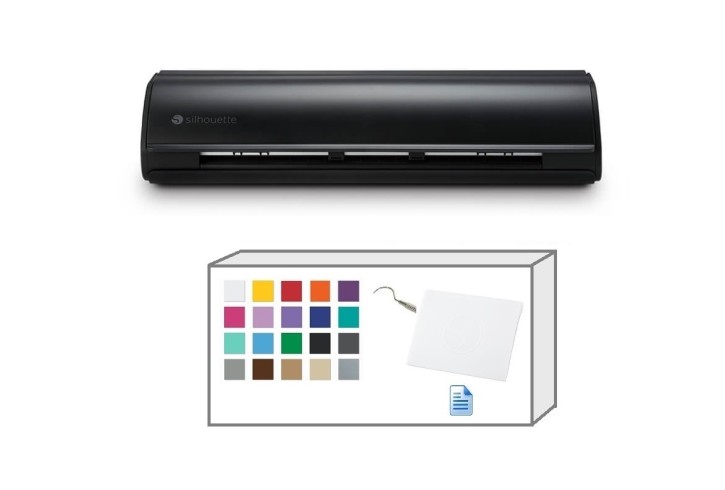 Silhouette CAMEO 5 Bundle plus Vinyl StartPaket II / Schwarz