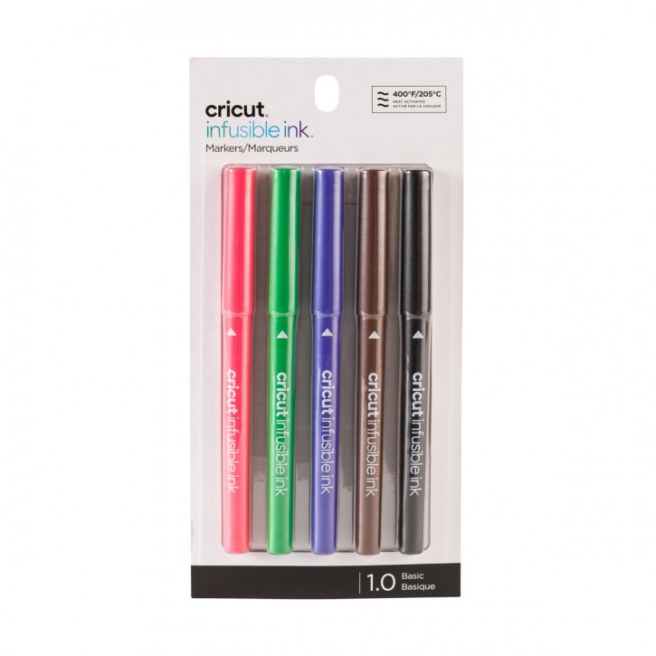 Cricut Infusible Ink Pens Basic 1,0 mm - 5 Stifte