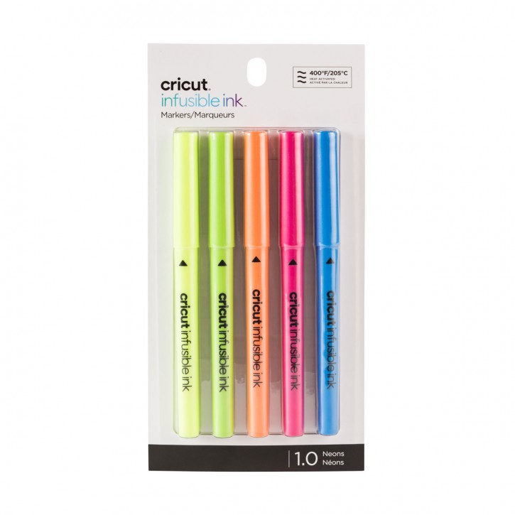 Cricut Infusible Ink Pens Neon 1,0 mm - 5 Stifte