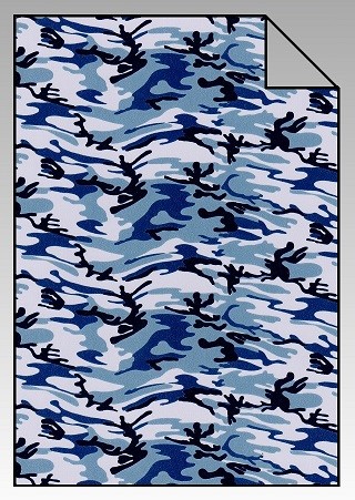 DesignFlex Army-Blue Camouflage Look A4