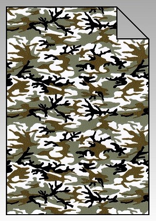 DesignFlex Army-Brown Camouflage Look A4