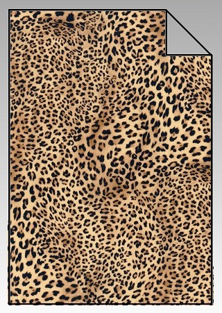 Leopard Flexfolie A4