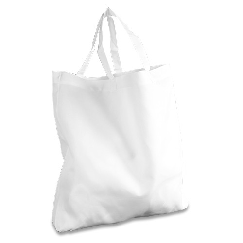 Stofftasche Weiß 30cm x 35cm für Sublimation