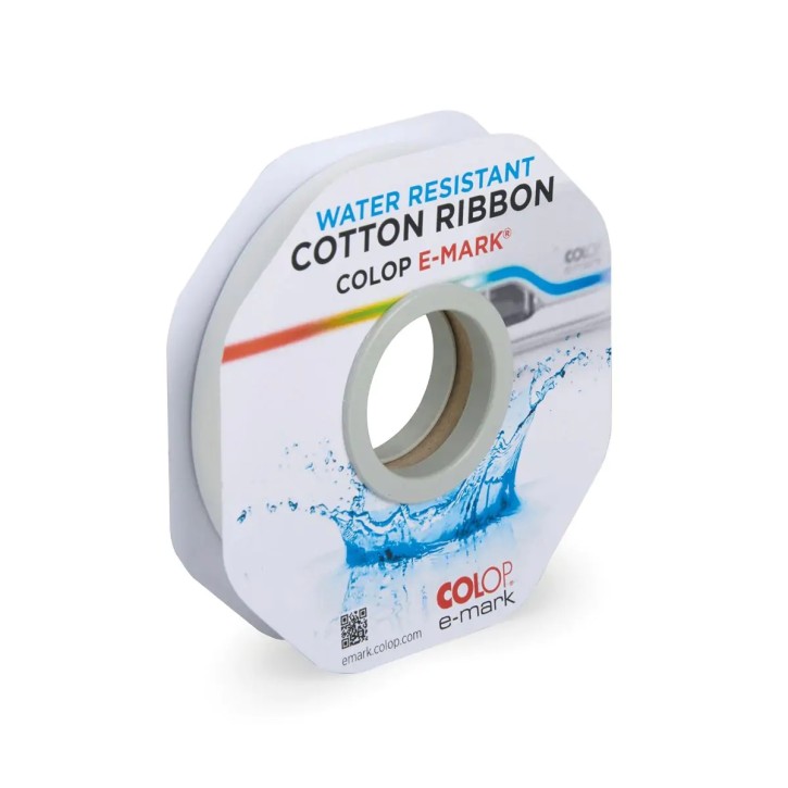 COLOP e-mark® wasserabweisendes Baumwollband 15 mm
