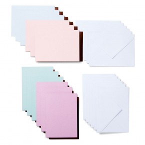 Cricut Joy Insert Cards 11,4 cm x 15,9 cm 12er Pack (Macaroons)
