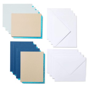 Cricut Joy Cut-Away Cards Serie A2 (10,8 x 14 cm) 8-pack Marina-Sampler