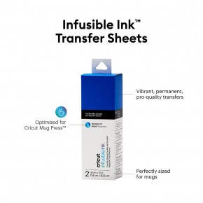 Cricut Joy Infusible Ink Transferbogen - true blue