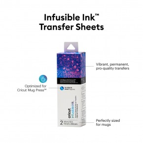 Cricut Joy Infusible Ink Transferbogen - watercolor splash